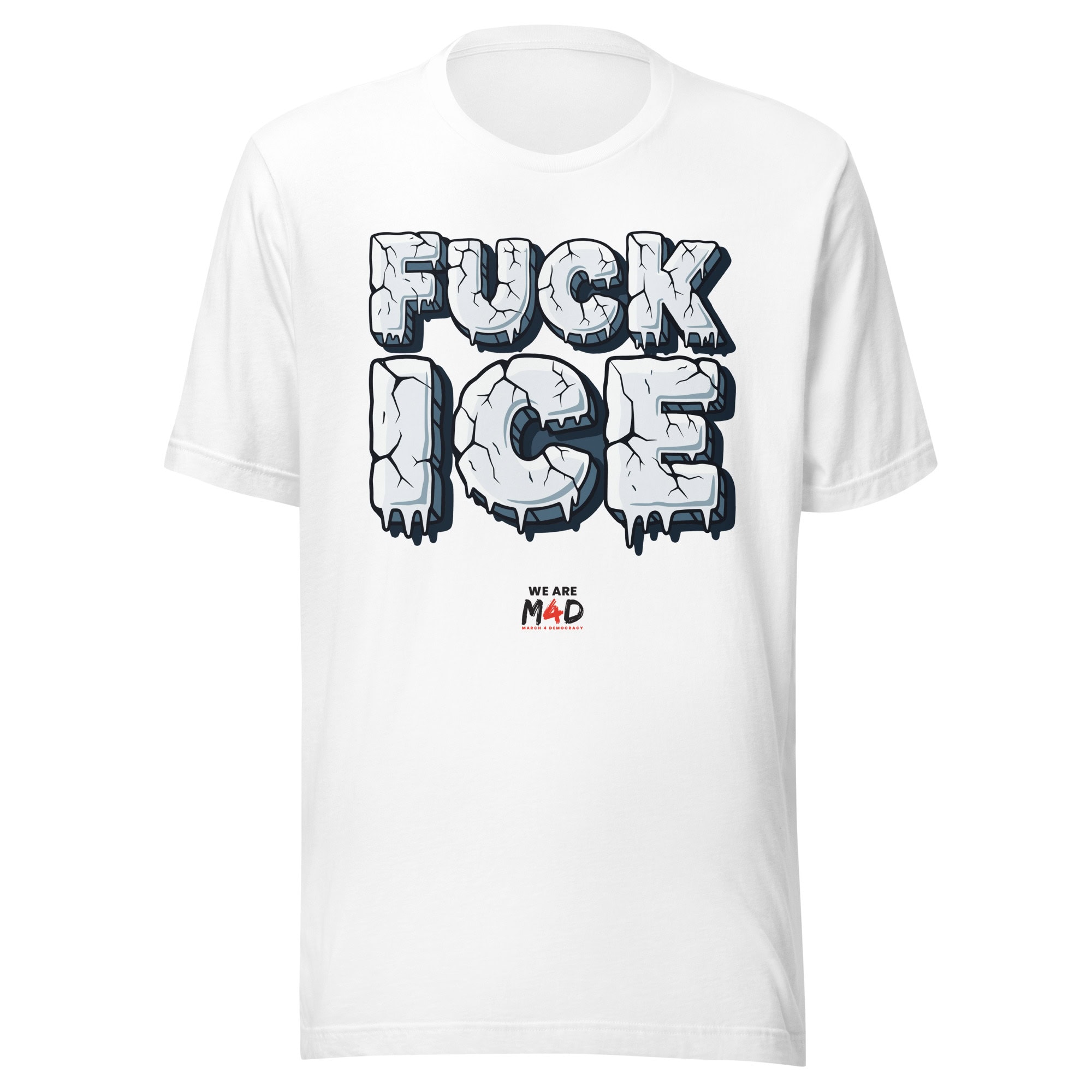 F***k ICE T-shirt, anti-immigration protest apparel, March 4 Democracy, political activism, social justice shirt.