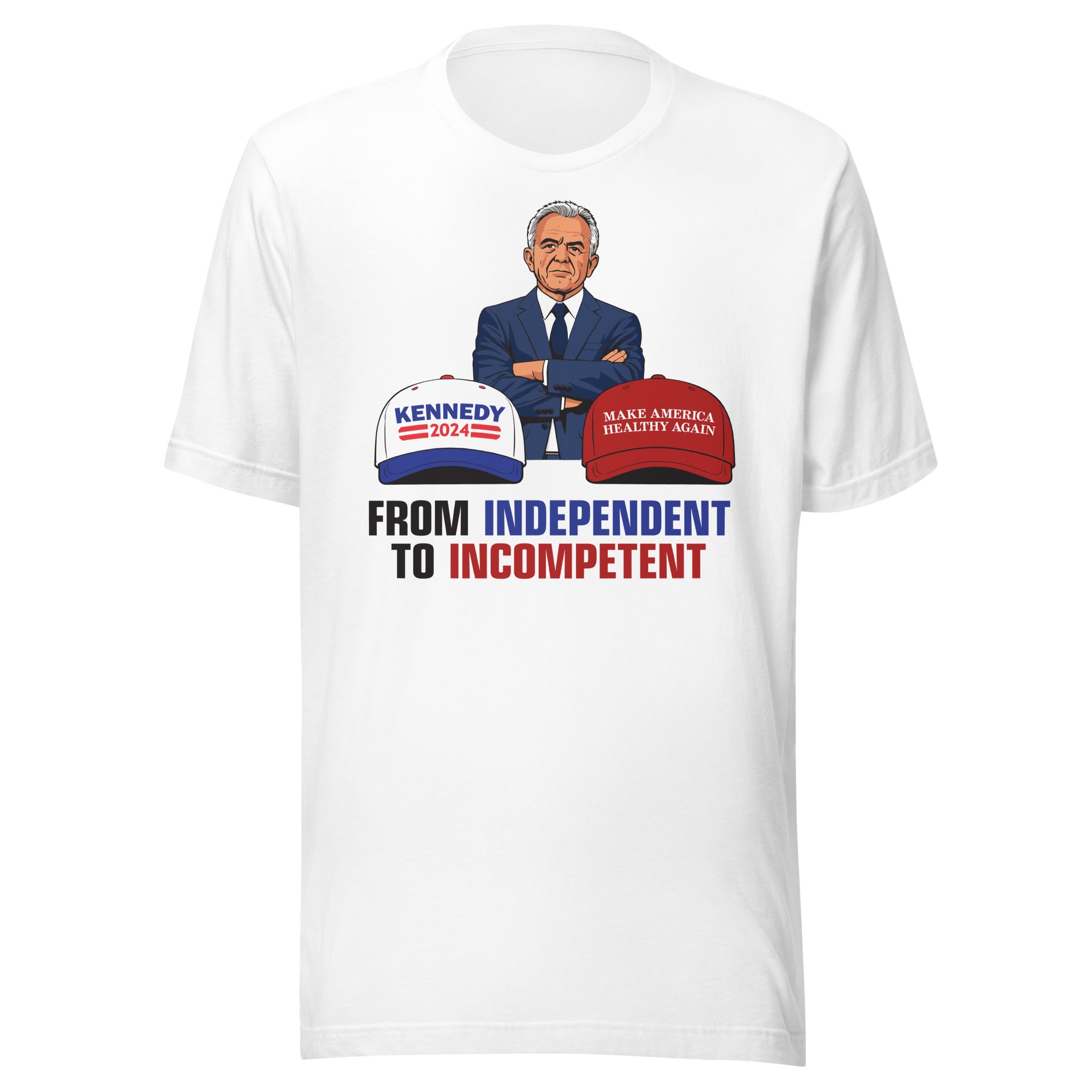 1. Political protest t-shirt supporting democracy and election integrity.
