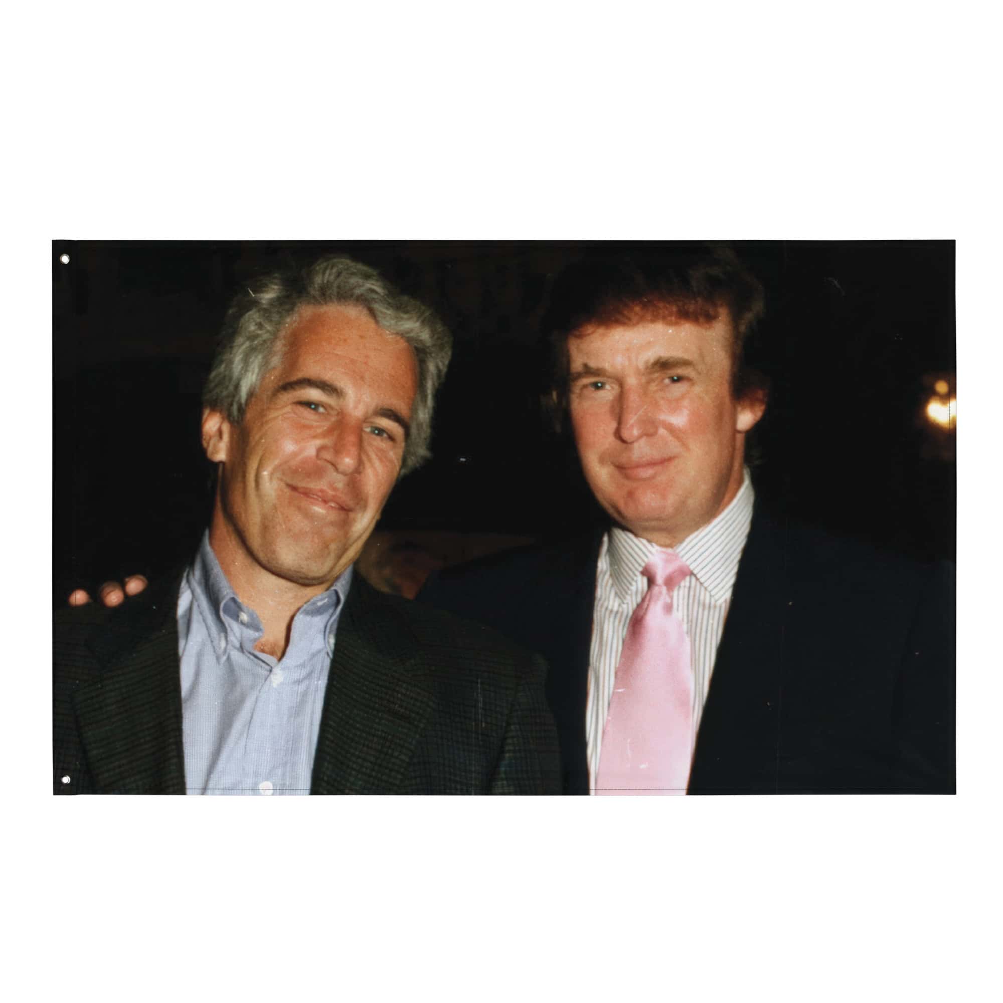 1. Two men in suits smiling at a March 4 Democracy event.