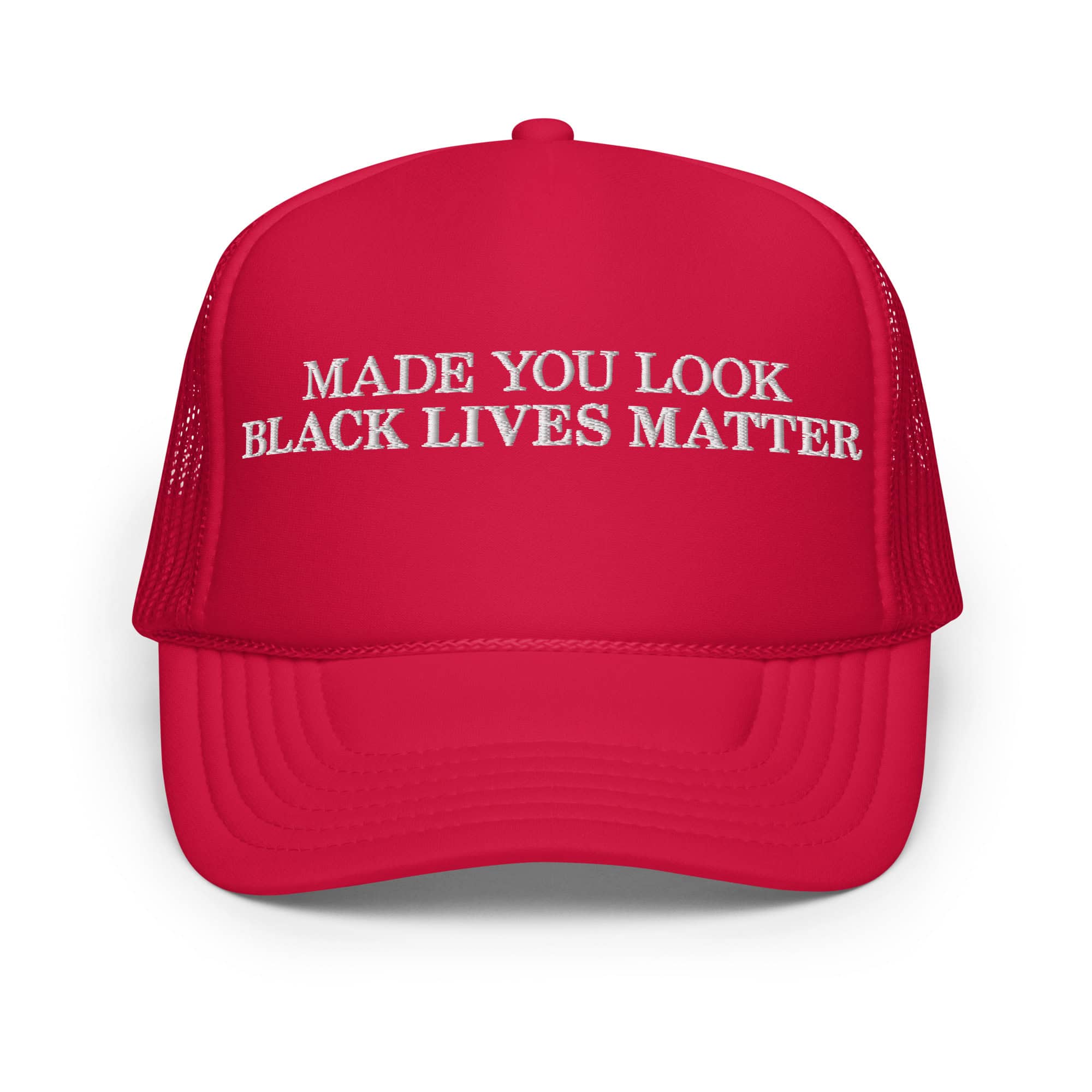 Made You Look Black Lives Matter cap.