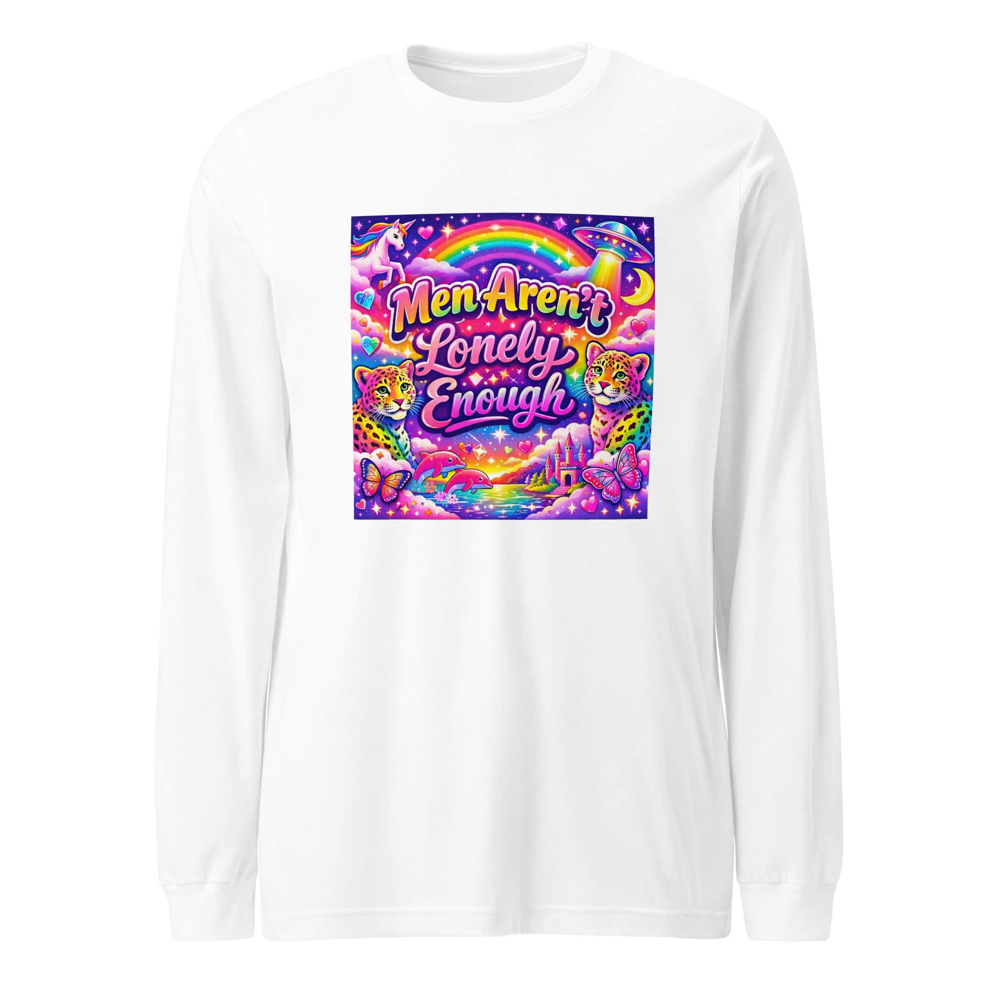 Colorful graphic sweatshirt with LGBTQ+ messaging for activism and equality.