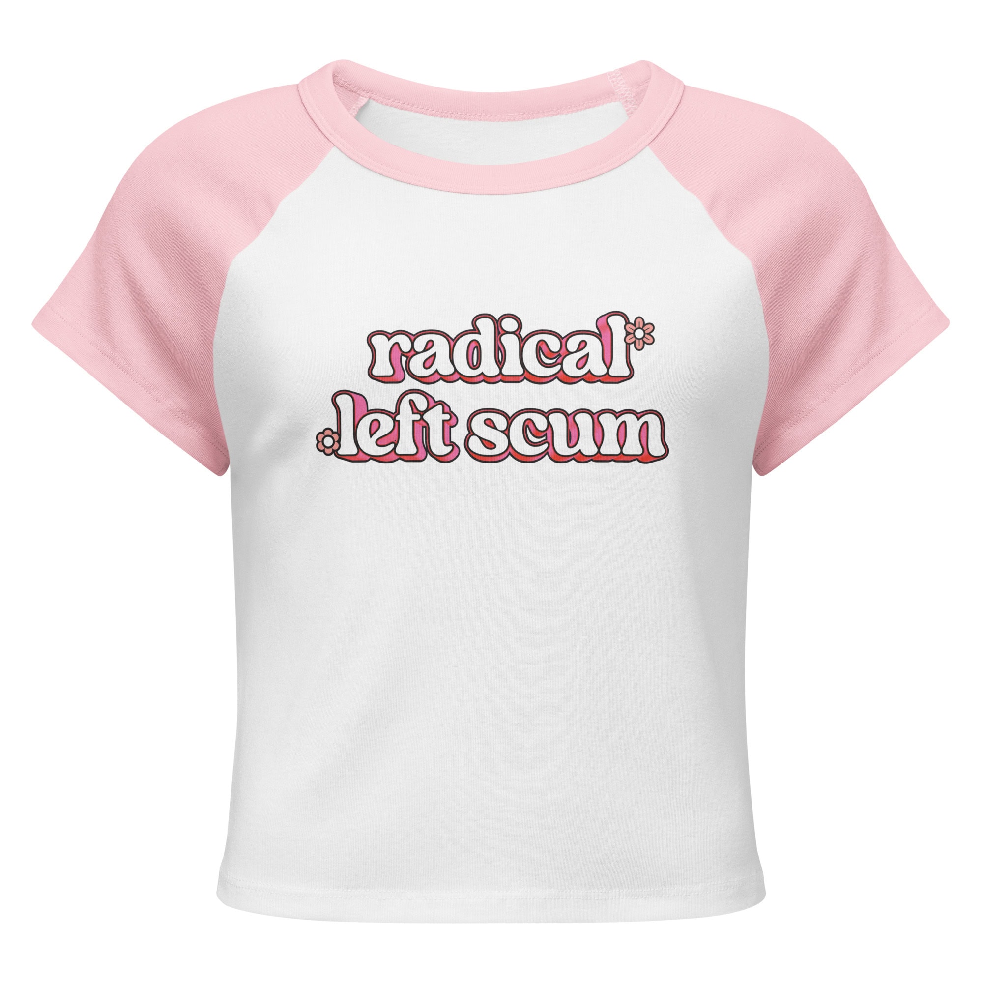Radical left scum t-shirt, political activism, anti-left rhetoric, protest apparel, march for democracy.